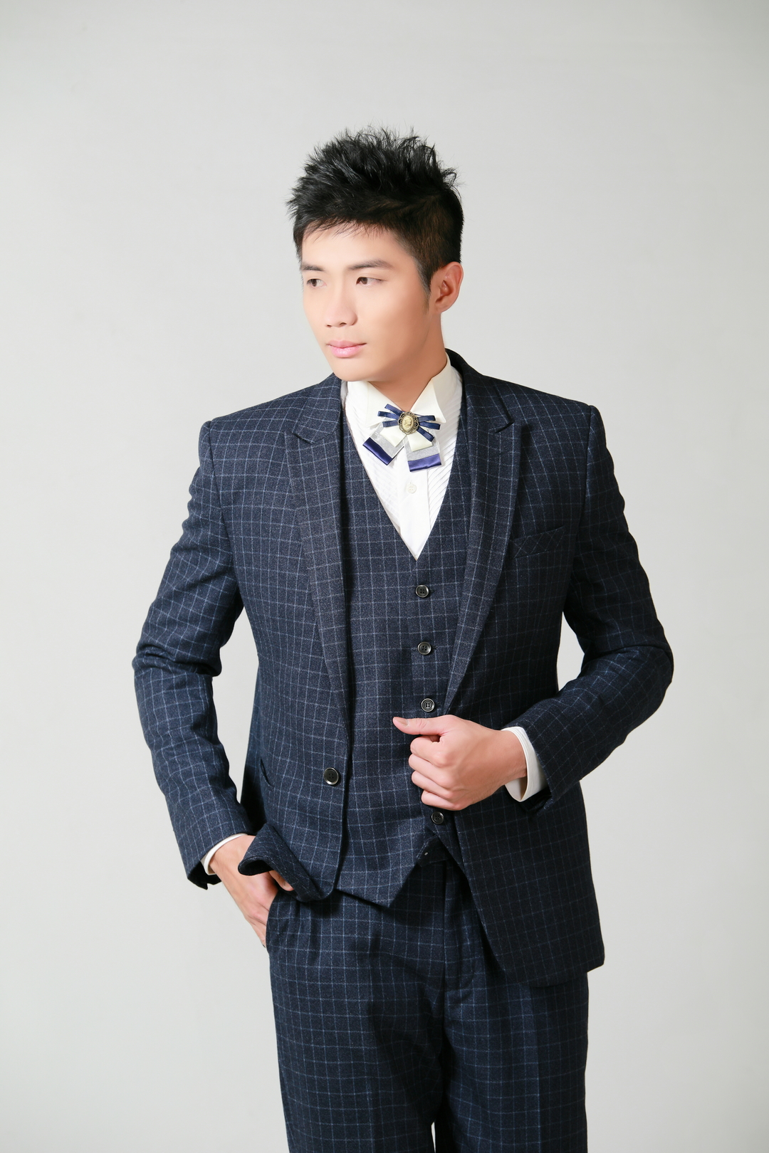 真愛婚禮 藍色西服 Color Blue Suit LEEHI 彰化 2025